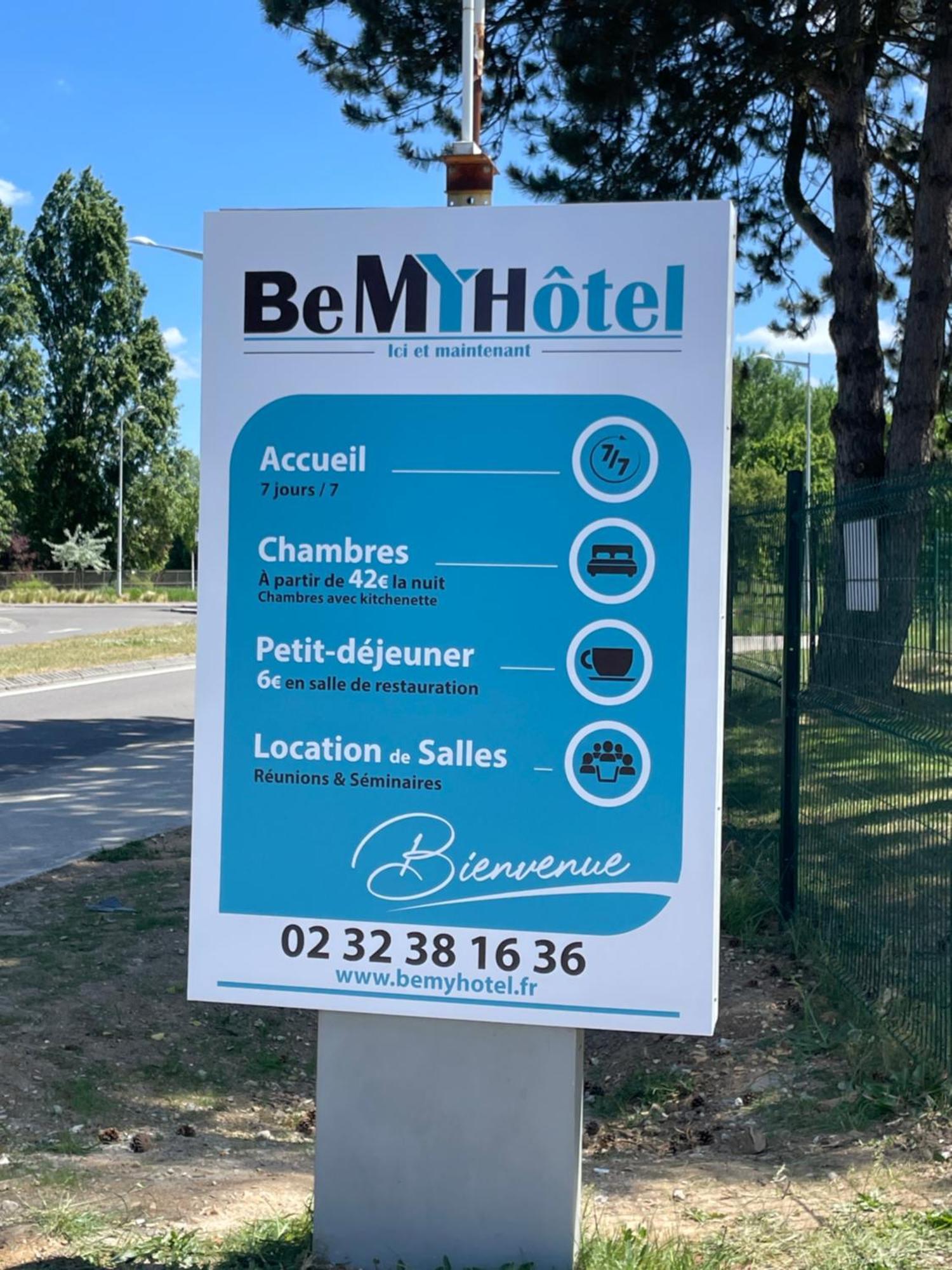 Be Myhotel Evreux Exterior photo